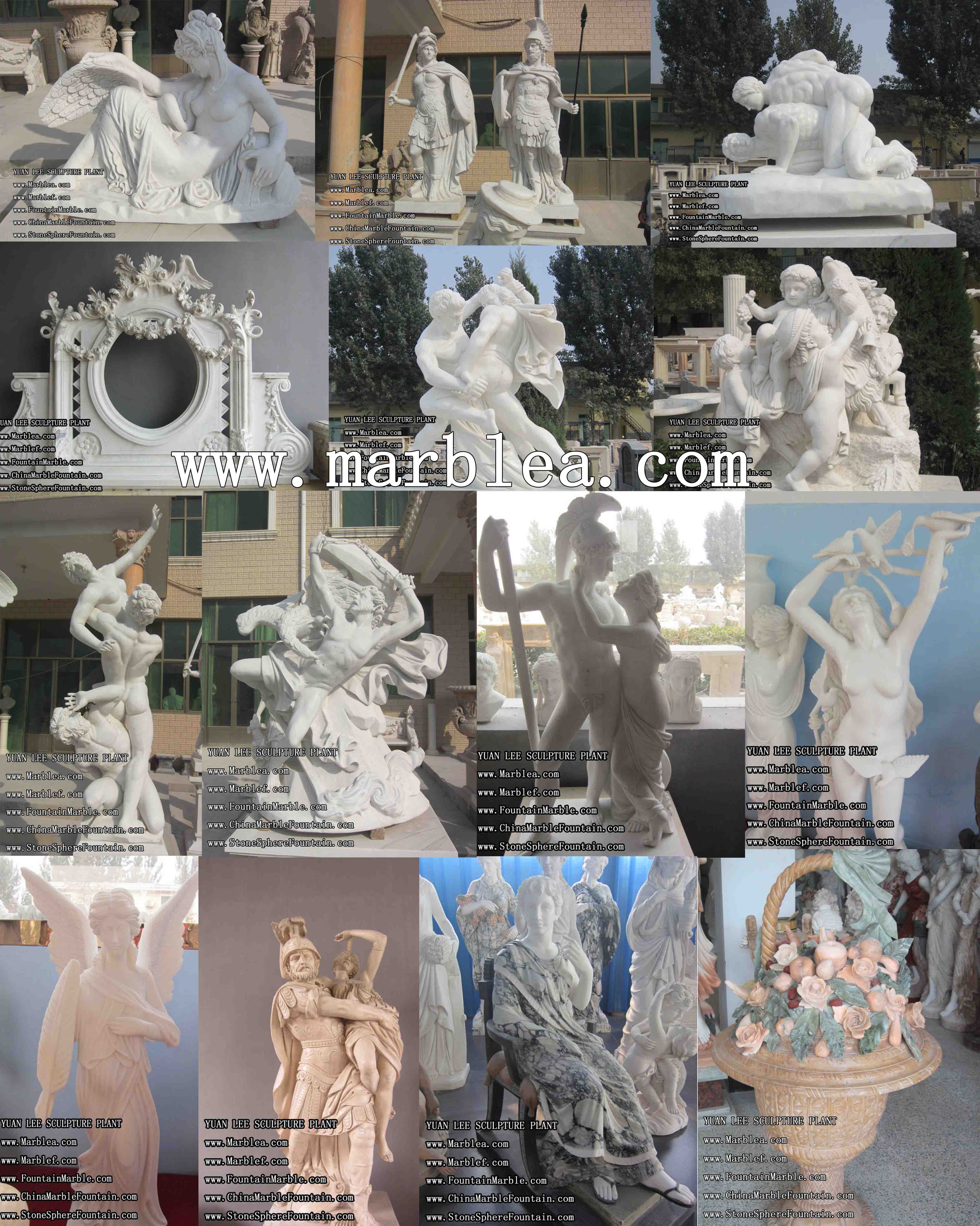 Italienischer Marmor-Statuen