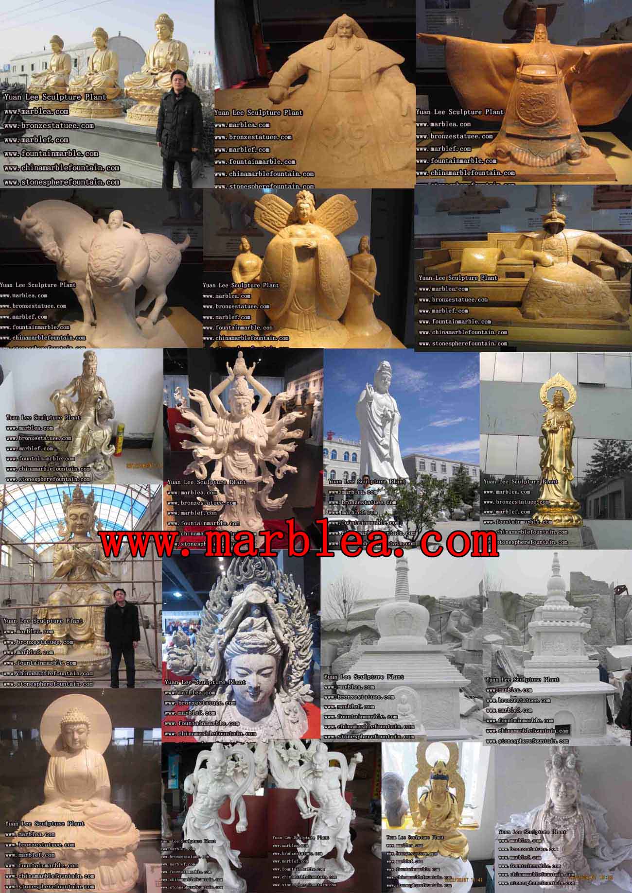 sculptures mythiques