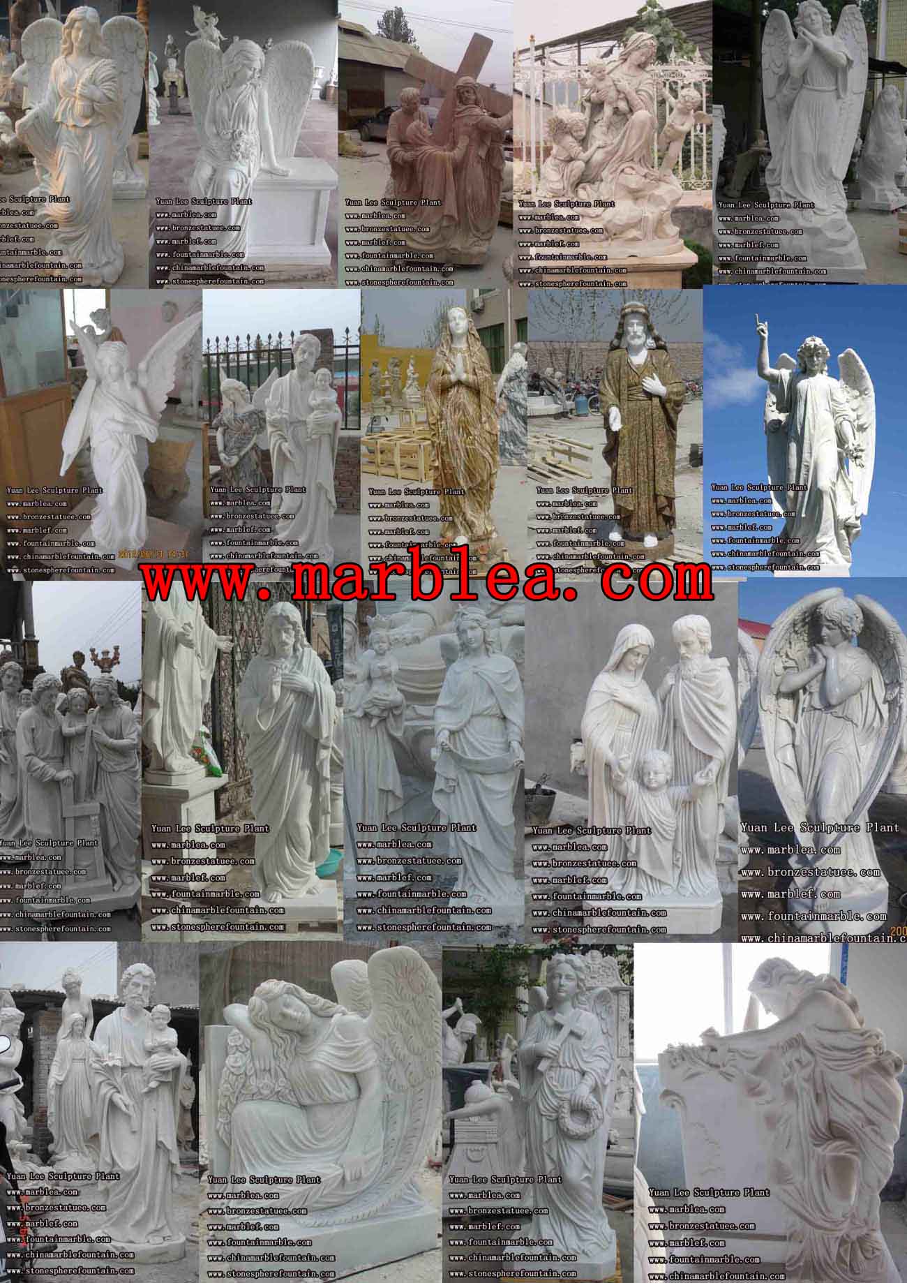 katholischen Statuen