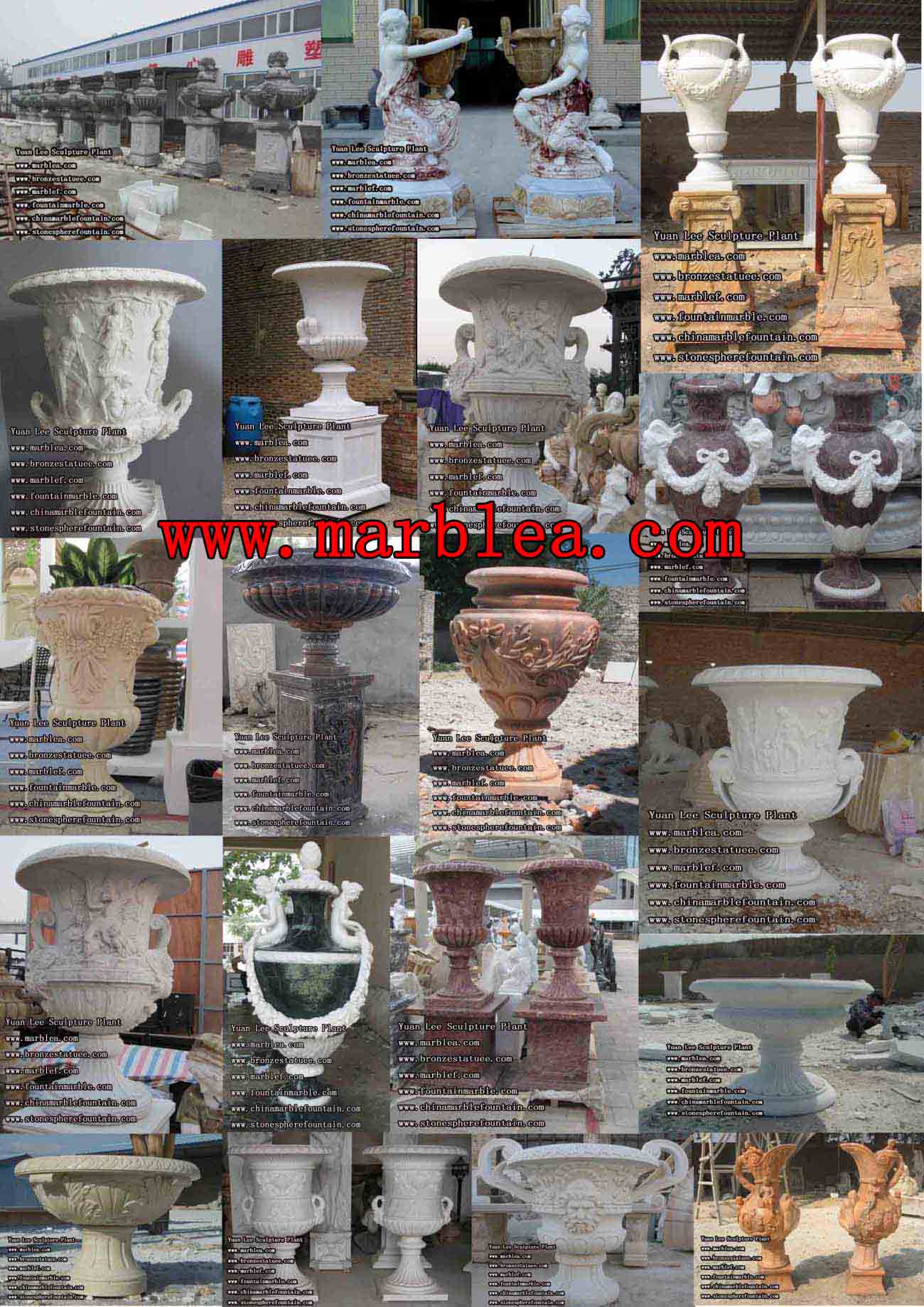 marble pot stone pots